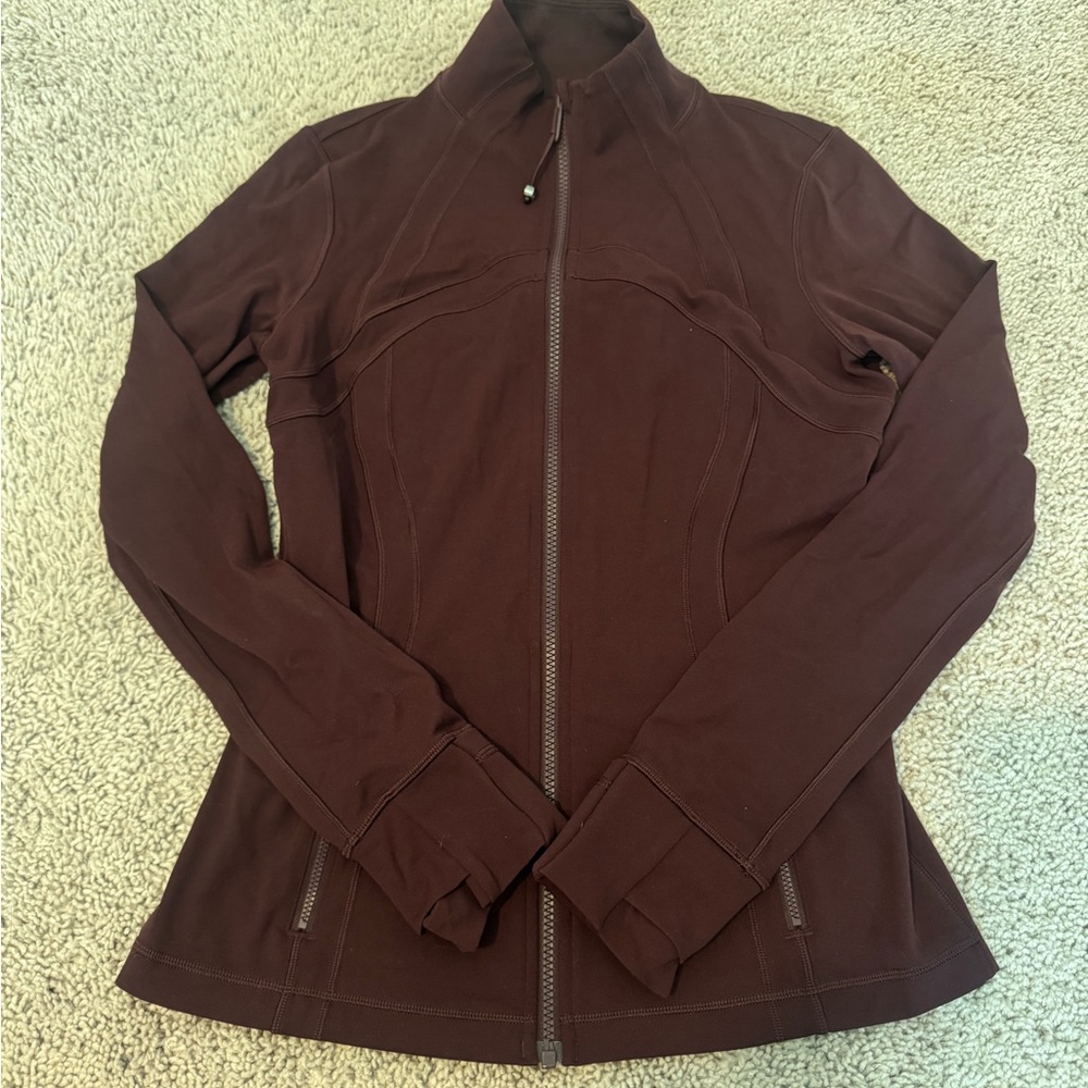 Lululemon Define Jacket Goodnight Plum Sz 10